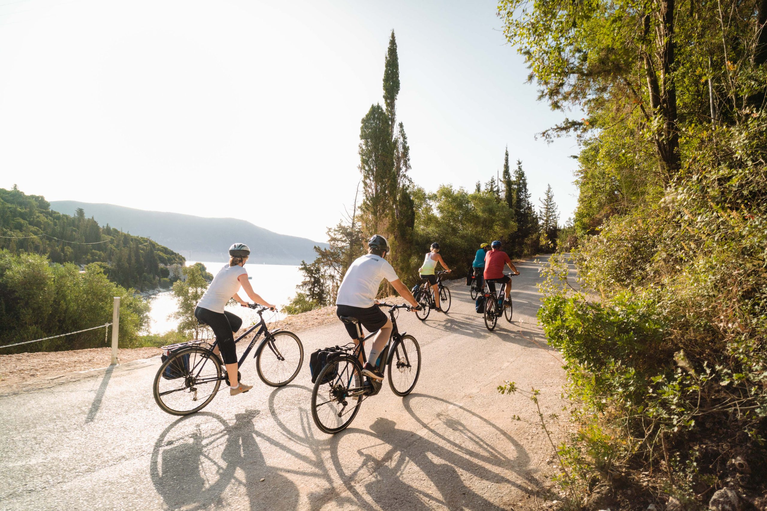 Fietsen op de Ionian eilanden
