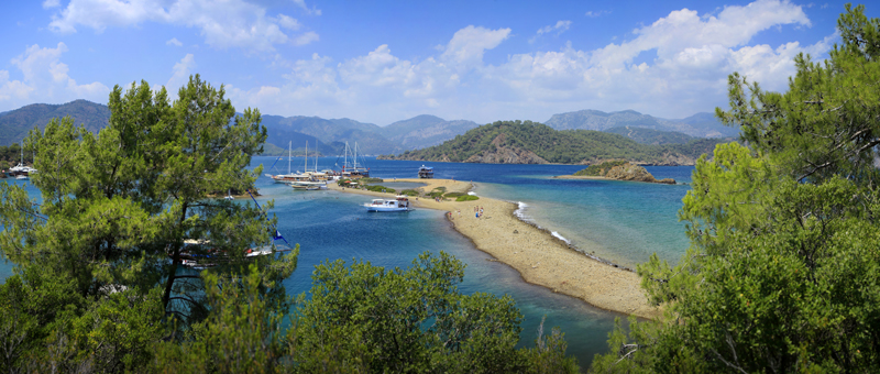 Panorama - Turkije Rivier, Lykien