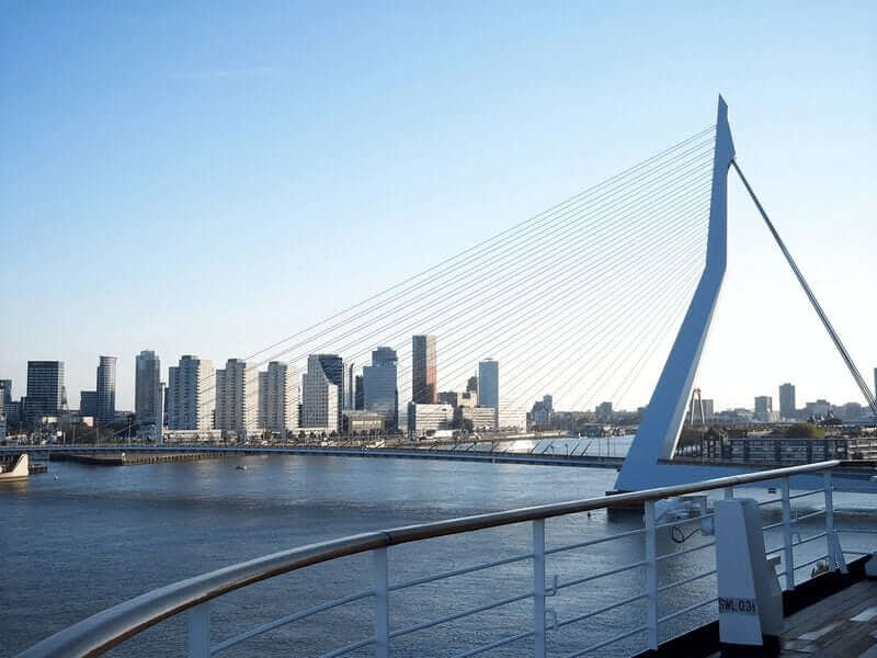 Erasmusbrug in Rotterdam