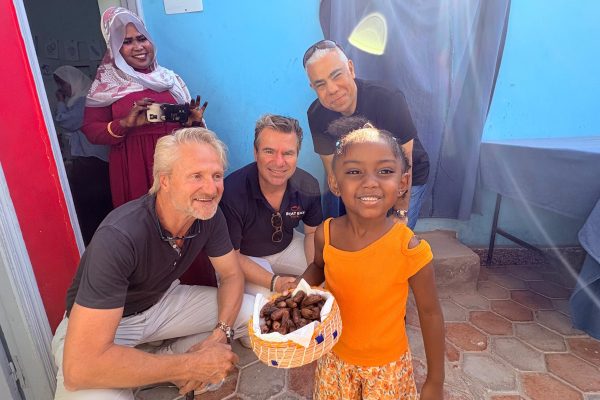 Bezoek aan een Nubische school